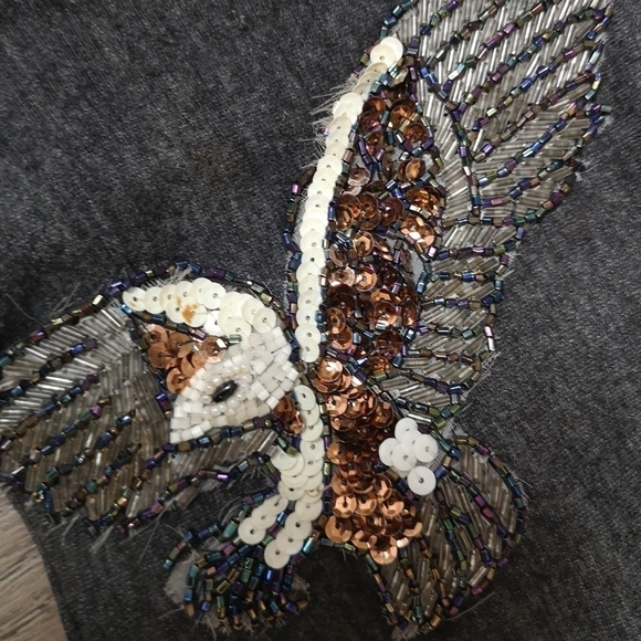 Vintage Eagle Embroidered Knit Halter Top - Picture 4 of 11